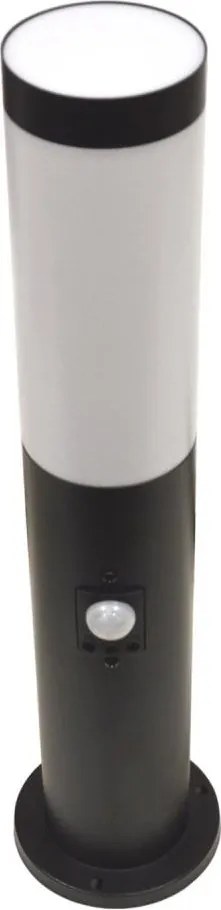Lampă de exterior cu senzor LOPPA 1xE27/60W/230V 45 cm IP44 neagră