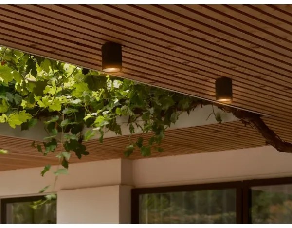 Plafonieră de exterior Nordlux KYKLOP 1xGU10/15W/230V IP54 negru