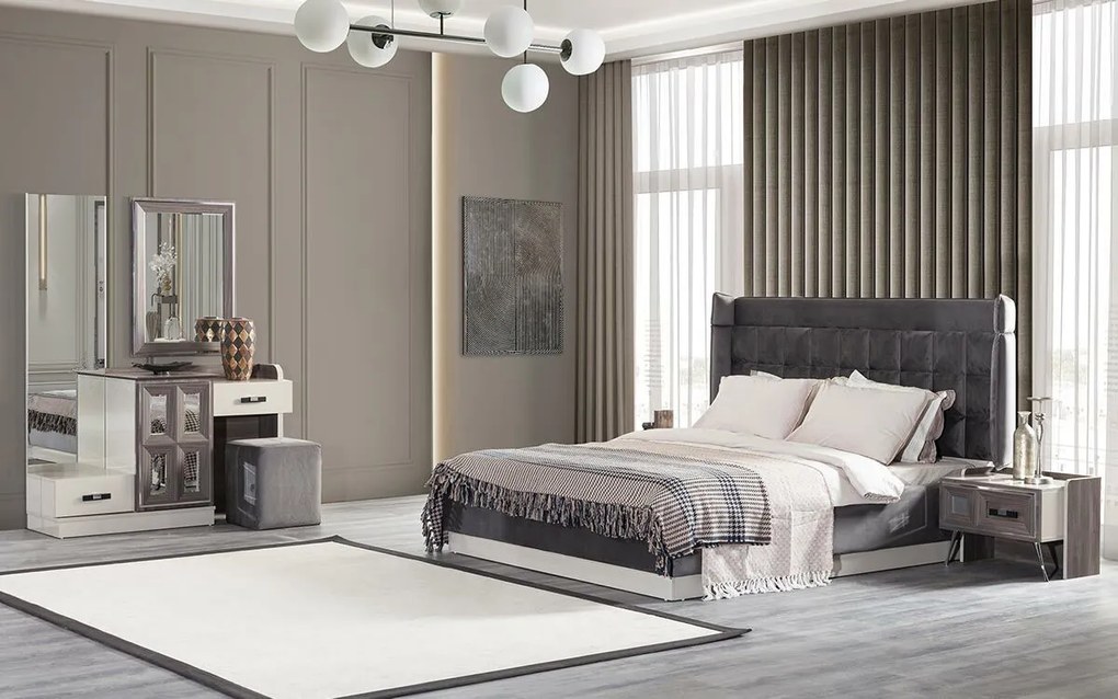 Sousel Set de mobila turcesc de lux pentru dormitor în stil Modern