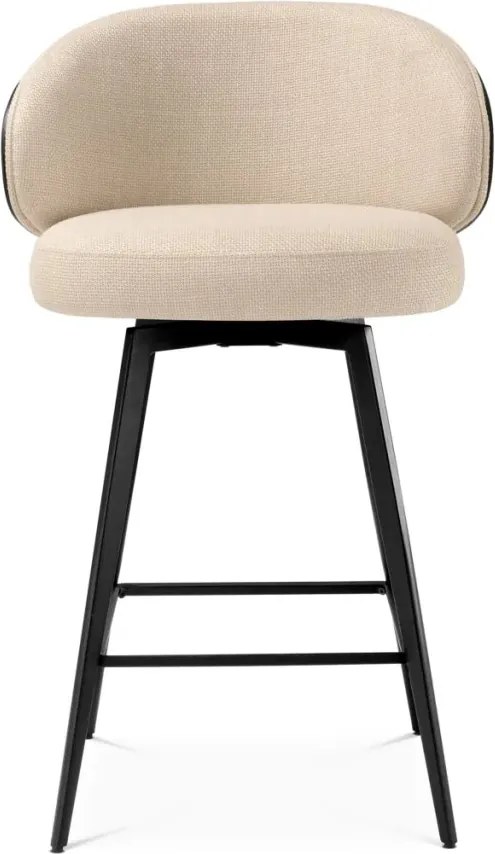 Scaun de bar design elegant LUX Camerota, Scalea sand