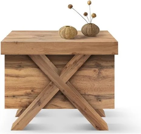 Consolă Linda extensibilă de la 45 cm la 402 cm - RUSTIC
