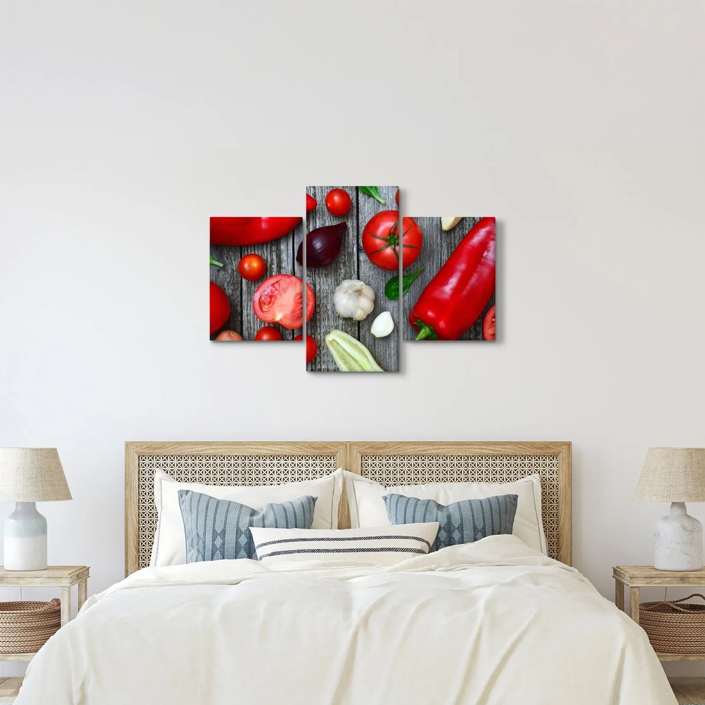 Tablou cu legume (90x60 cm)
