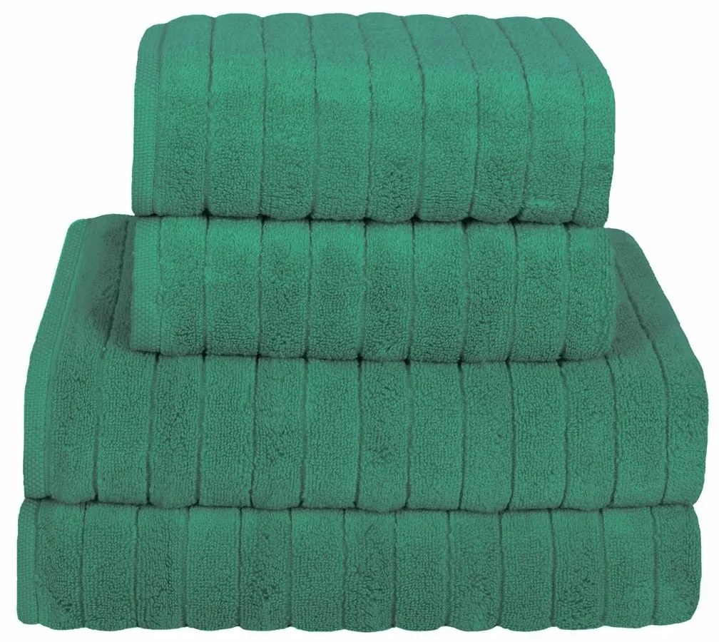 Prosop din micro-bumbac DELUXE verde închis , 70 x140 cm, verde închis, 70 x 140 cm