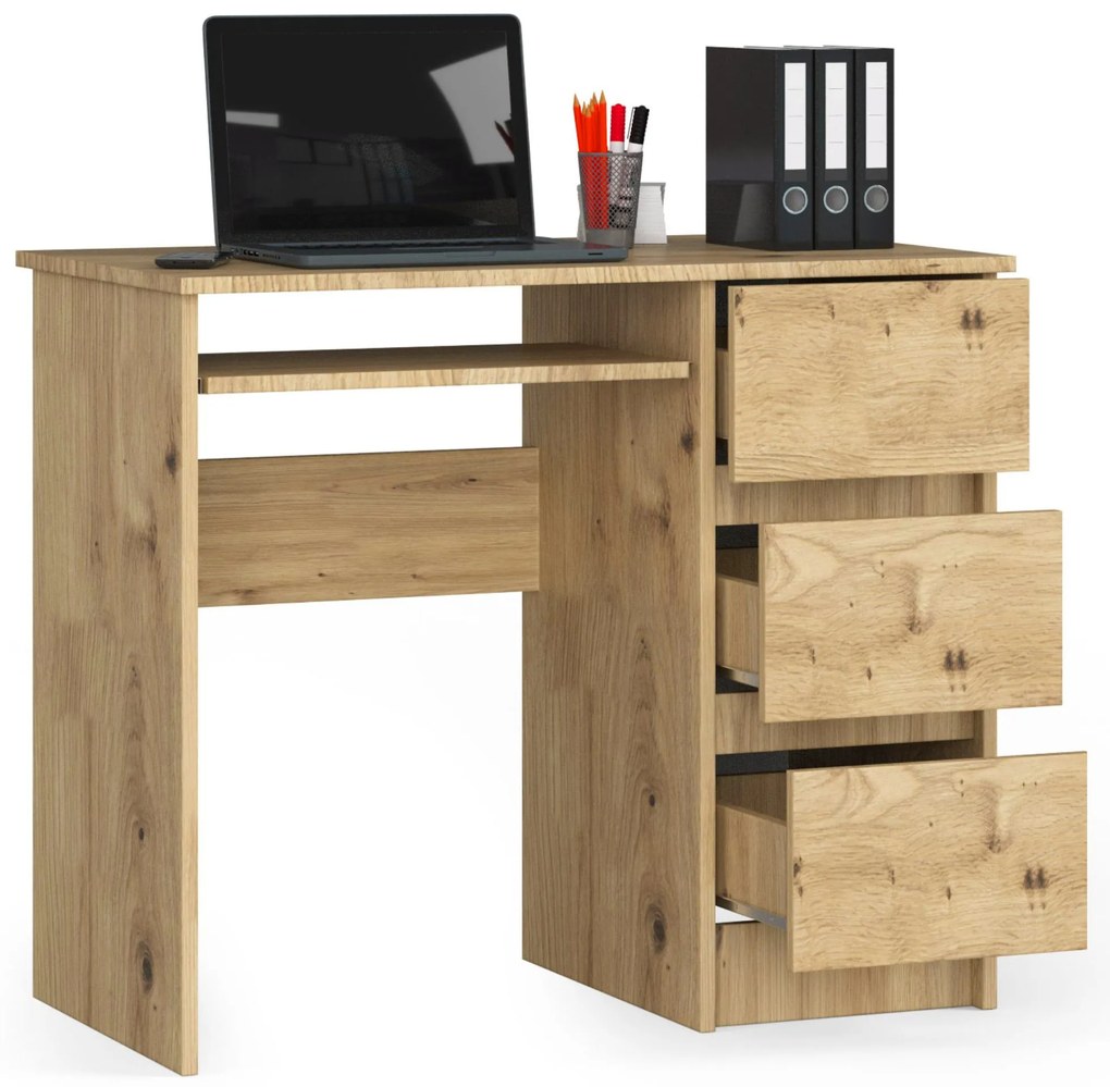 Masă PC Benicio (Stejar artisan) (D). 1070952