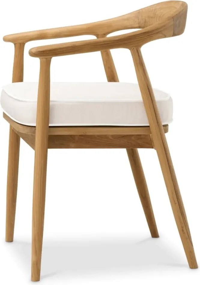 Scaun elegant design LUX Beale natur/ off-white