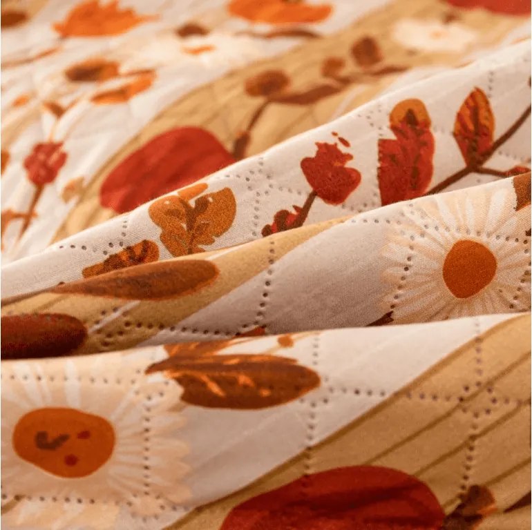 Cuvertura de pat PUMPKIN STRIPES, colorata Dimensiune: 220 x 240 cm