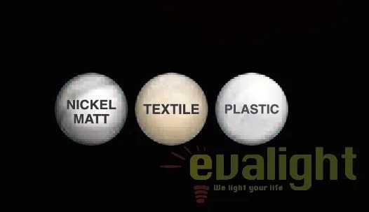 Lustra aplicata design modern argintie AMY I 15188H GL