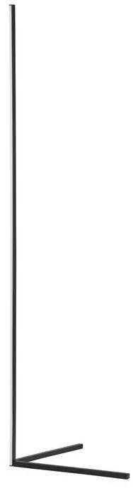 Lampadar LED design modern liniar V-LINE negru