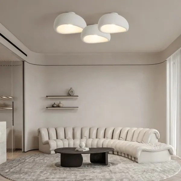 BRILAGI - Plafonieră WABI SABI 1xE27/60W/230V Ø 40 cm albă