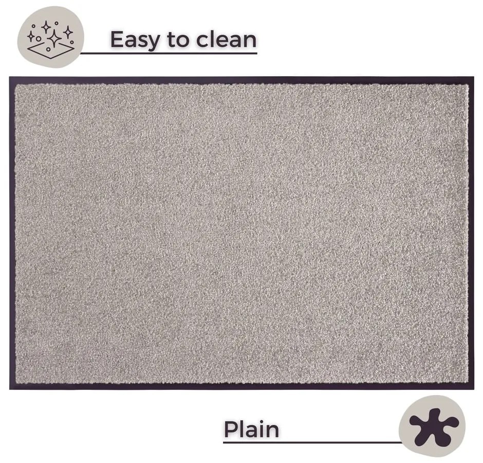 Covoraș de intrare 90x60 cm Wash and Clean - Hanse Home