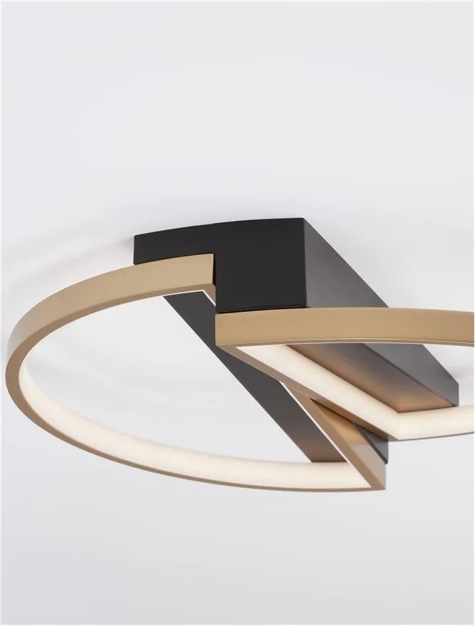 Lustra LED aplicata design modern ELIZE II 28W