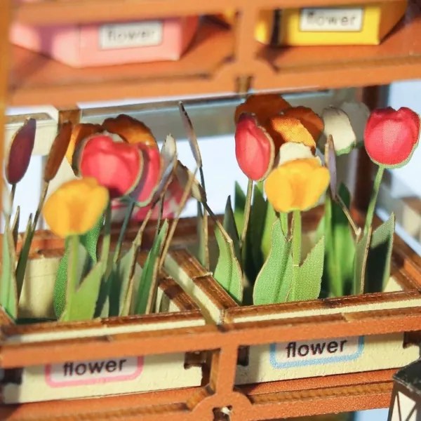 Casă miniaturală 2Kids Toys casă cu grădină 2xAAA