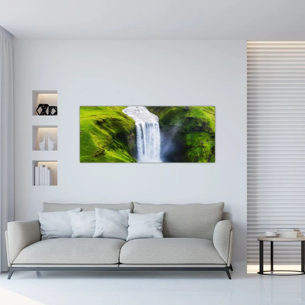 Tablou - Cascada Skogafoss (120x50 cm)