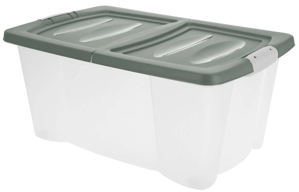 Recipient cu roți si capac, 45 l