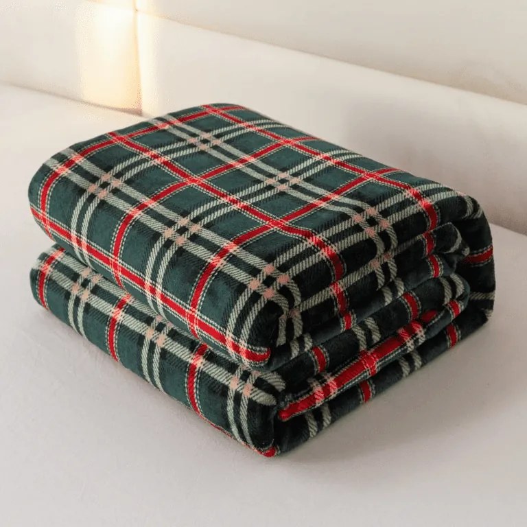 Patura Cocolino microplus GLENMOORE, verde Dimensiune: 160 x 200 cm