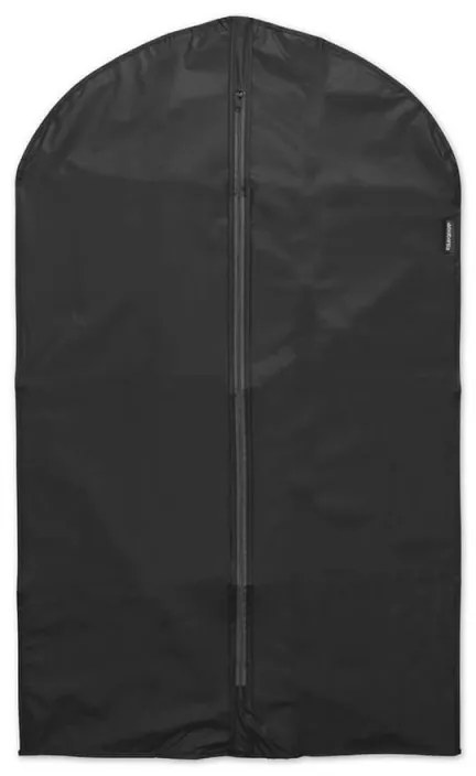 Set 3 huse pentru haine Brabantia 1005662, M/L/XL, 60x100/135/150 cm, Fermoar, Negru
