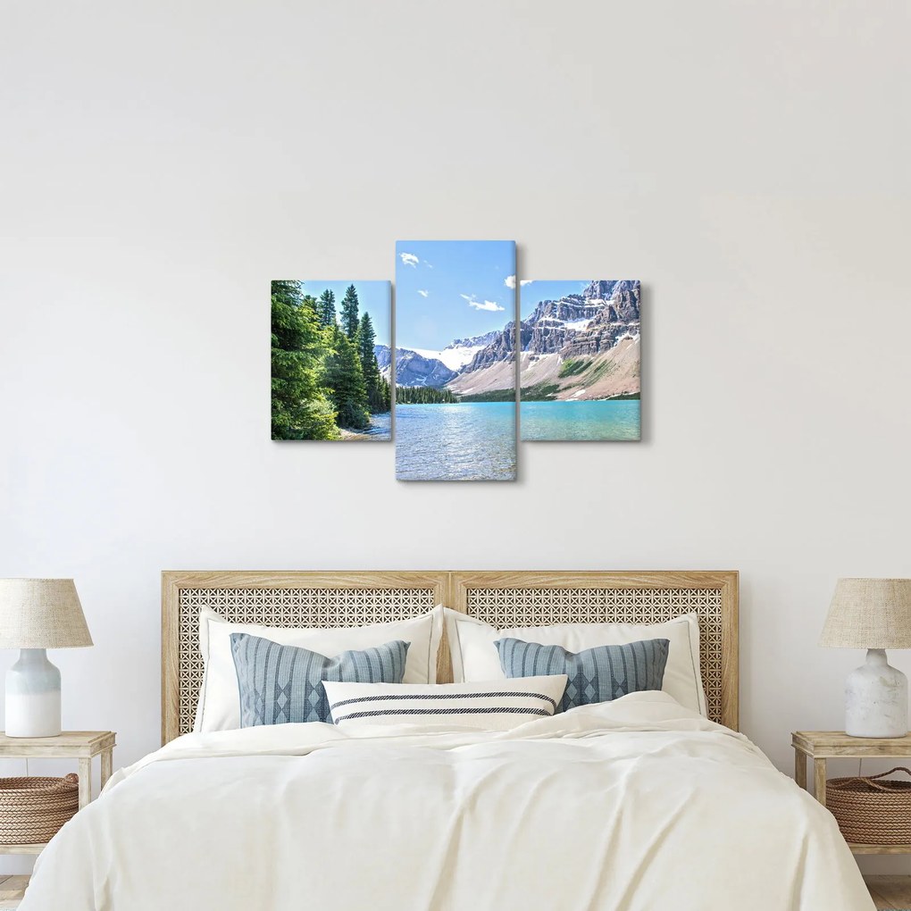 Tablou - Lac Alpin (90x60 cm)