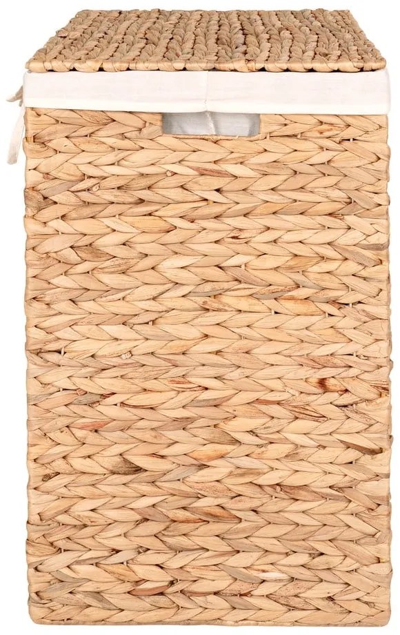 Coș de rufe în culoare naturală din zambilă de apă Passo – House Nordic