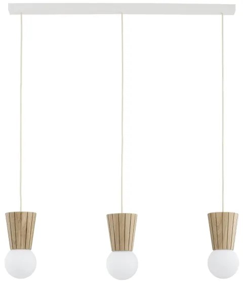 Argon 6357 - Pendul VOLANTE pentru baie pe cablu, 3xG9/6W/230V, IP44, bej