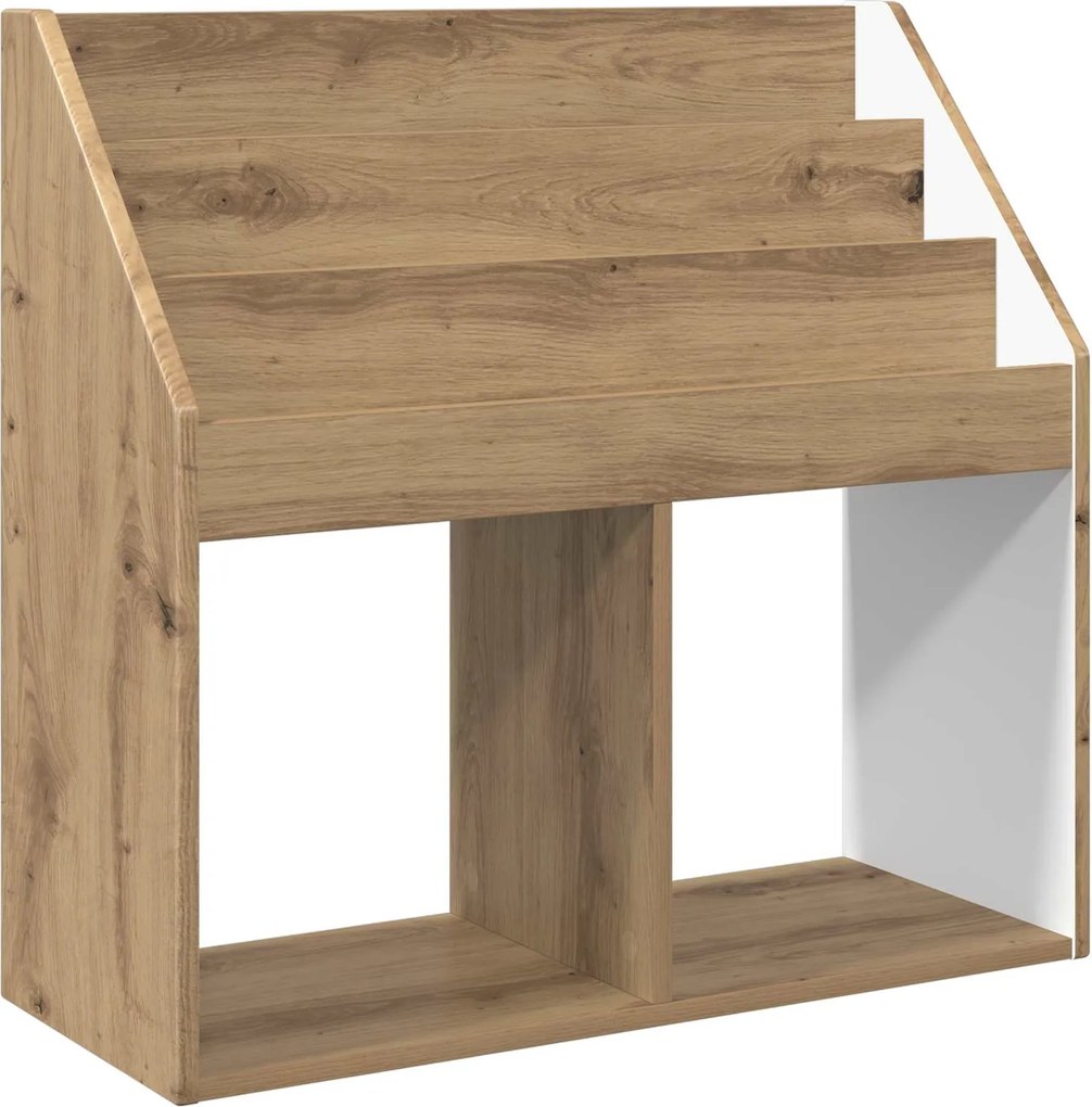 vidaXL Raft pentru copii Stejar Artizanal 72,5 x 29,5 x 69 cm