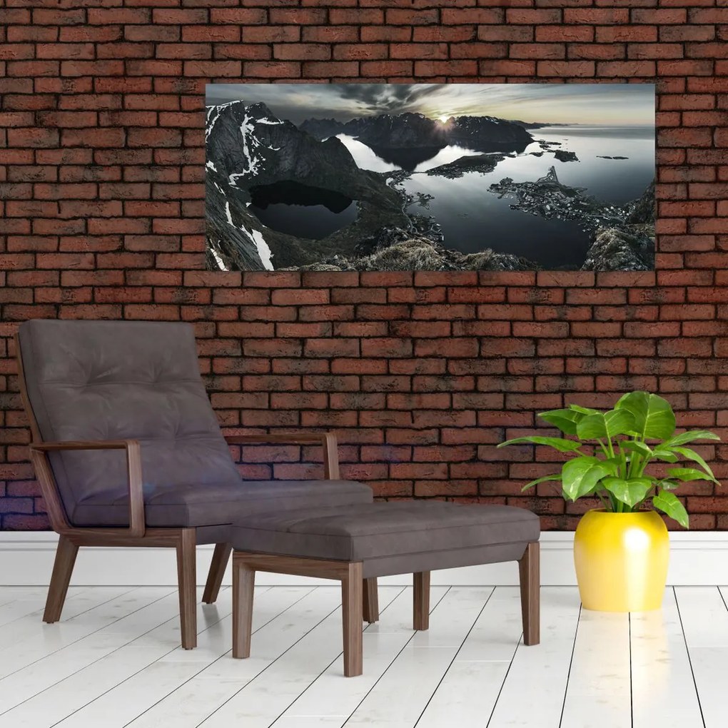 Tablou - Munții norvegieni (120x50 cm)