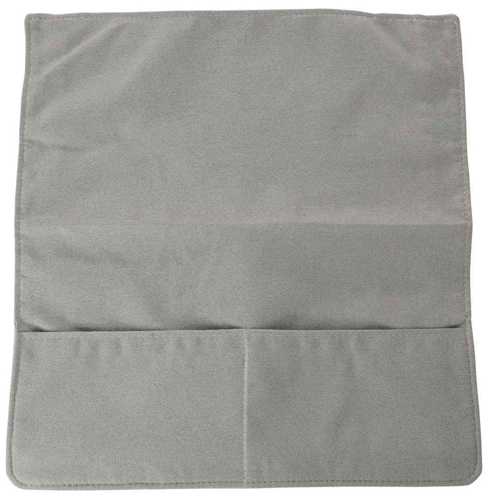 Canapea complet tapiţată cu 4 locuri, piele / piele ecologică gri deschis, LINSY