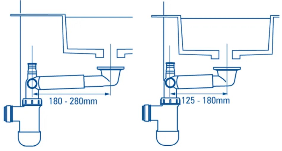 Lavoar baie pe blat si consola sustinere cu sertar, 500x400x95 mm, Deante, Temisto 500x400x95 mm