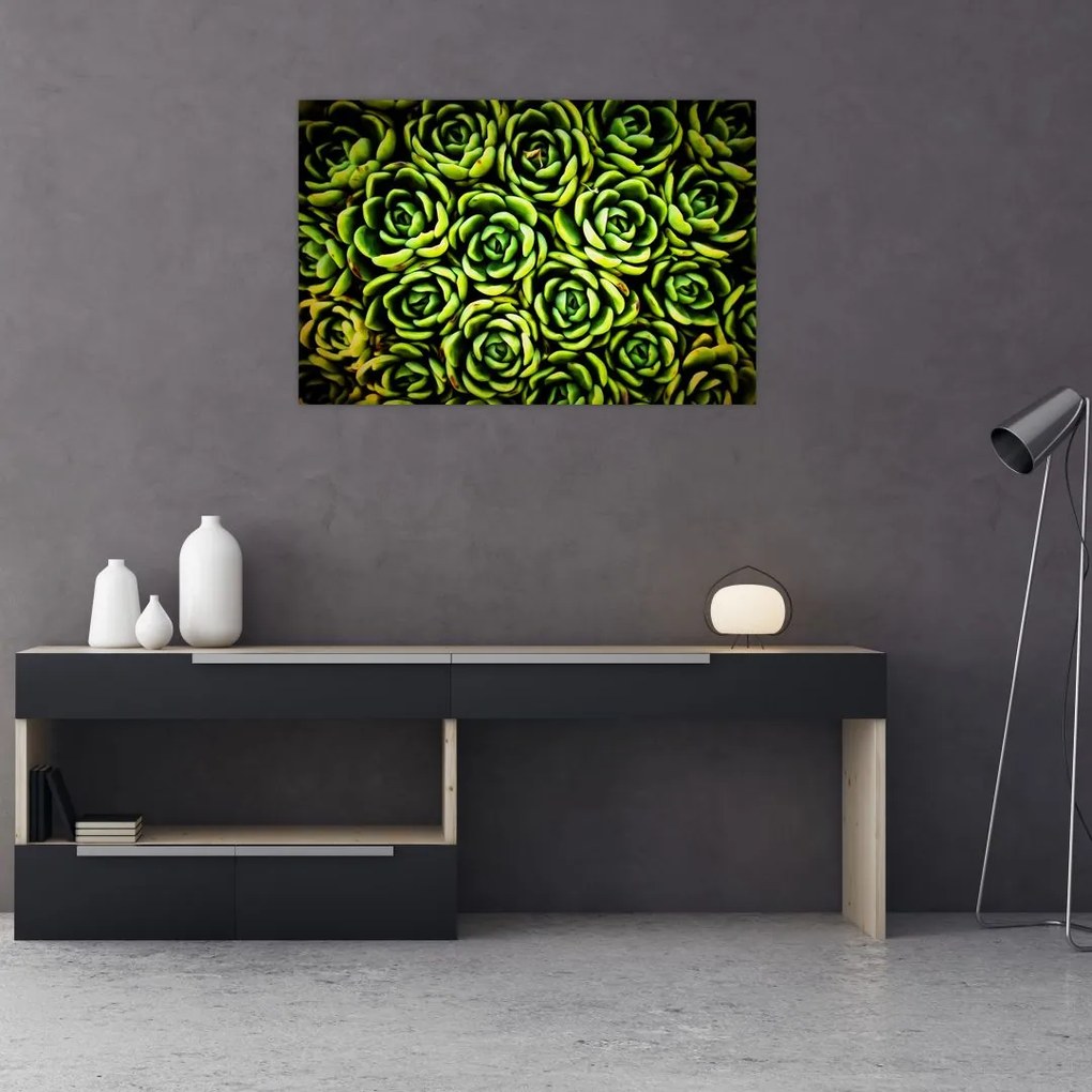 Tablou cu flori de piatră (90x60 cm)