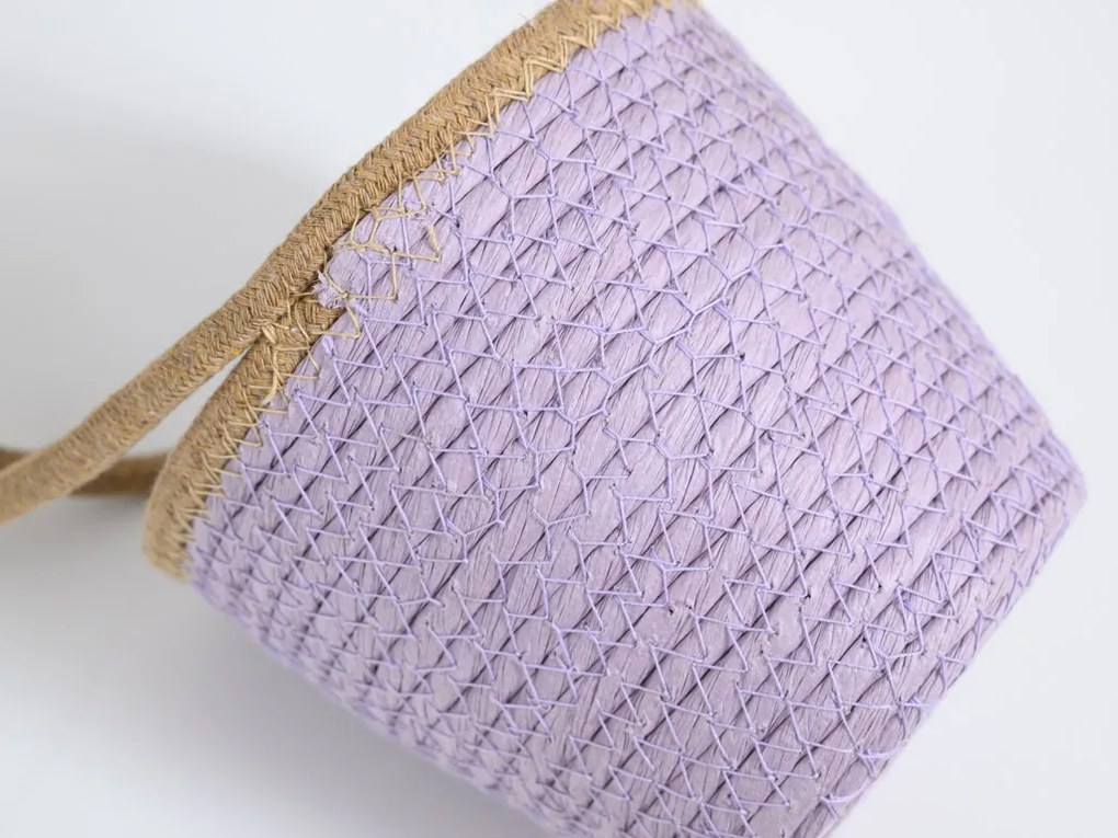 Ghiveci suspendat TRIPOLIS 16 cm - mai multe culori Culoare: Violet