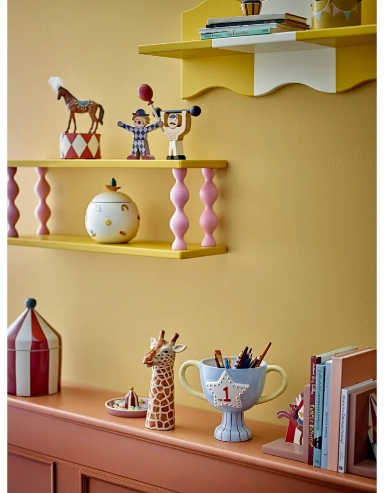 Ghiveci decorativ din ceramică pictată manual Trophy – Bloomingville Mini