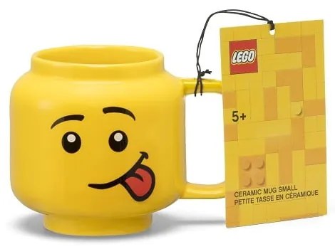 Cană pentru copii galben din ceramică 255 ml Head – LEGO®