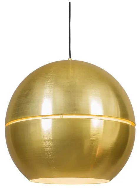 Lampă suspendată Art Deco aurie 50 cm - Slice