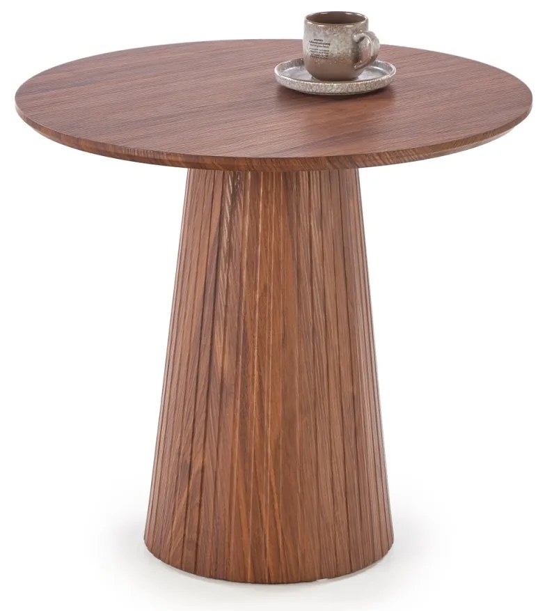 Masuta de cafea Gisela S nuc ø60/h55 cm