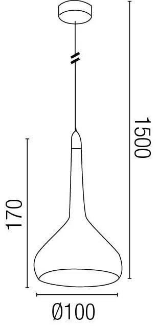 Pendul inaltime reglabila, LED Tempo 64152