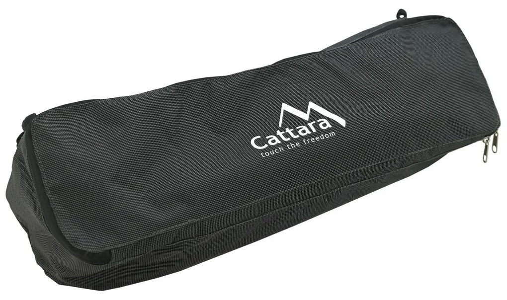 Cattara 13467 Scaun pliant de camping Merit Foldi, negru
