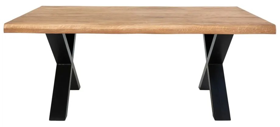 Masă de cafea cu blat din lemn masiv de stejar House Nordic Toulon, 120 x 70 cm