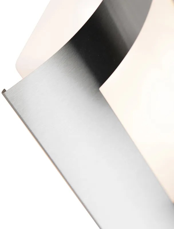 Lampă de perete exterioară din oțel IP44 cu senzor de amurg - Emmerald