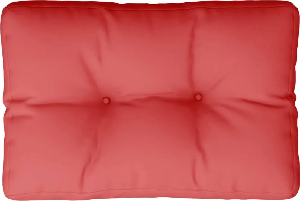 vidaXL Pernă pentru paleți, roșu, 50x40x12 cm, material textil