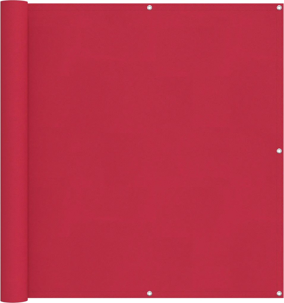 vidaXL Ecran de balcon Burgundy 110 x 700 cm Material Oxford