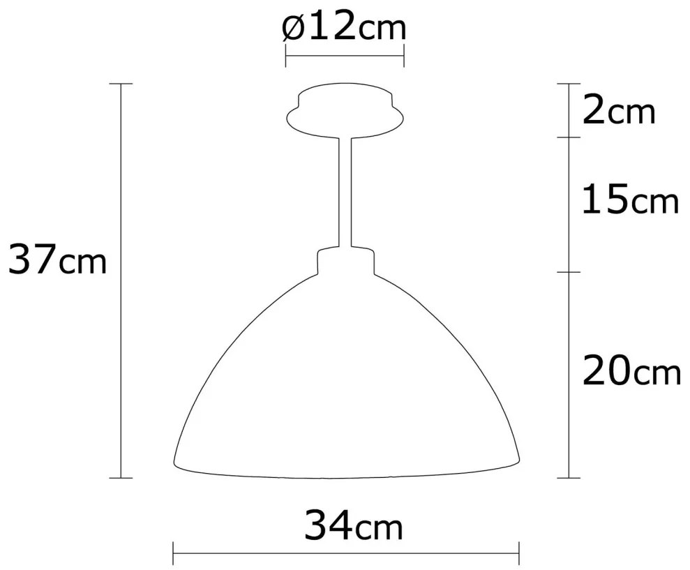 Lustra Bergama Argintiu 34x37 cm