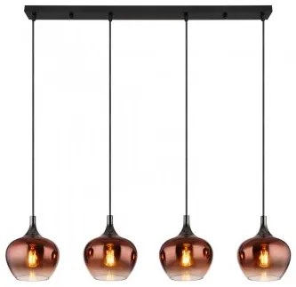 Suspensie 4 becuri E27 MAXY 15548-4HG Globo