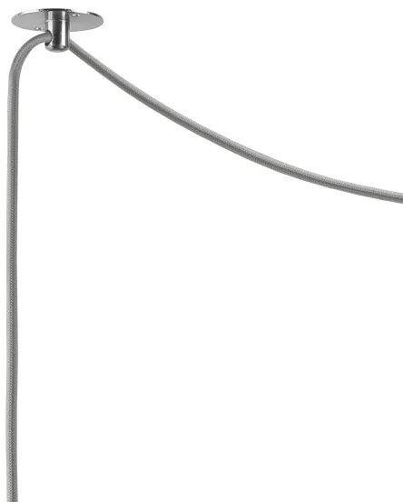 Lustră pe cablu ALMA 1xGU10/35W/230V crom