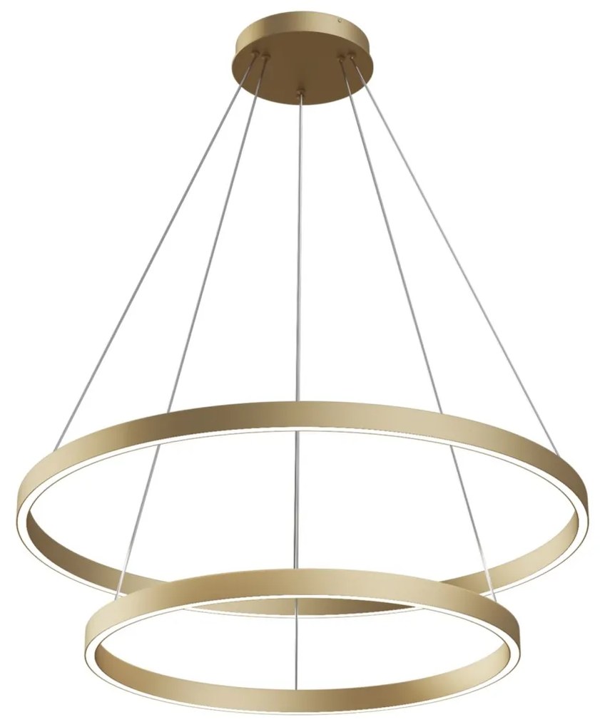Lustra suspendata LED design tehnic Rim alama MYMOD058PL-L74BS4K