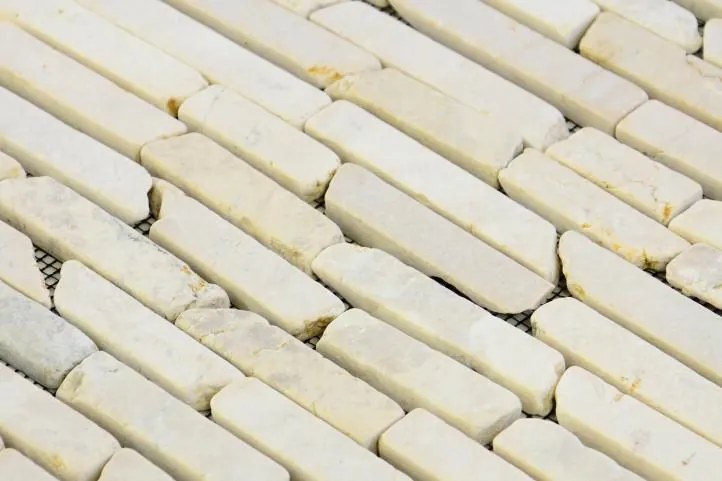 Mozaic de marmură Garth - gresie crem 1 m2