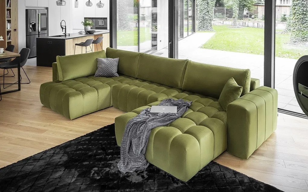 Coltar living extensibil Bonito – L350 x l170 x h85 cm