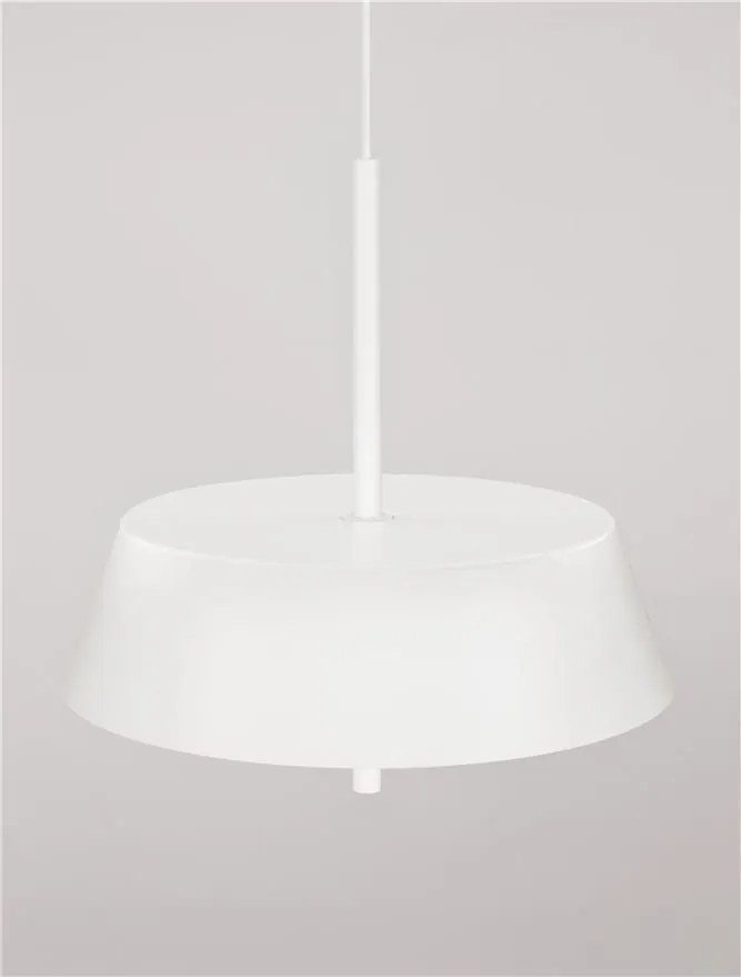 Lustra LED suspendata VELIO alb 35cm