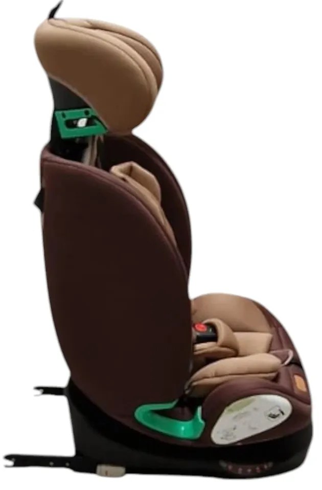 Scaun Auto cu Isofix Baby Care™ HD18, Cu rotire 360 grade, Omologare R-129 i-Size, 0-36 kg, Tetiera reglabila, Transformabil in scoica auto, Sistem