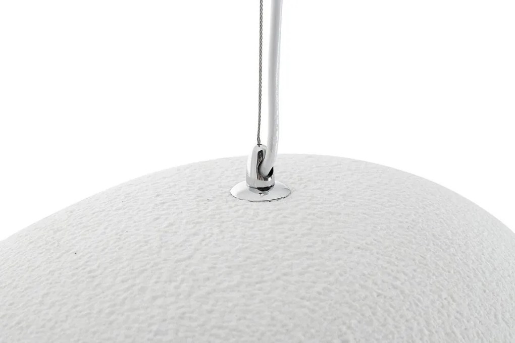 Lustra suspendata design decorativ Cloud alb 60cm