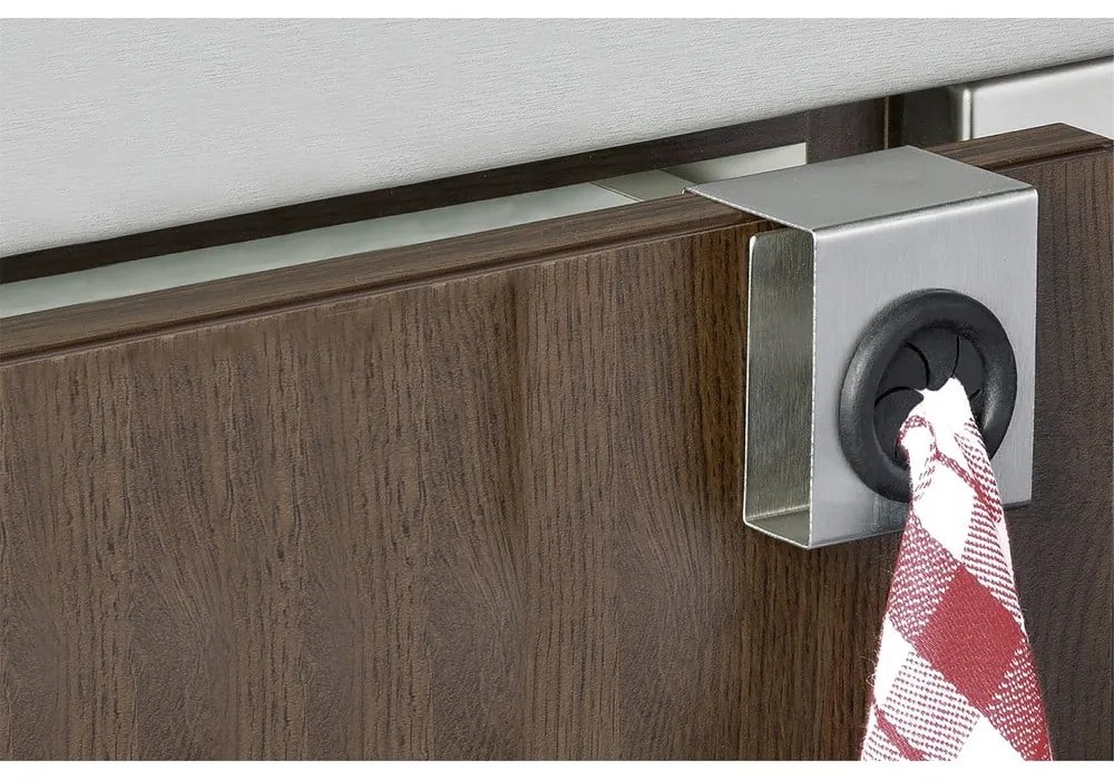 Cârlige de ușă 4 buc. din oțel inoxidabil - Maximex