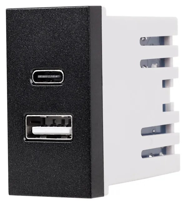 Modul Priza USB A+C 1M LUXION, Standard Italian